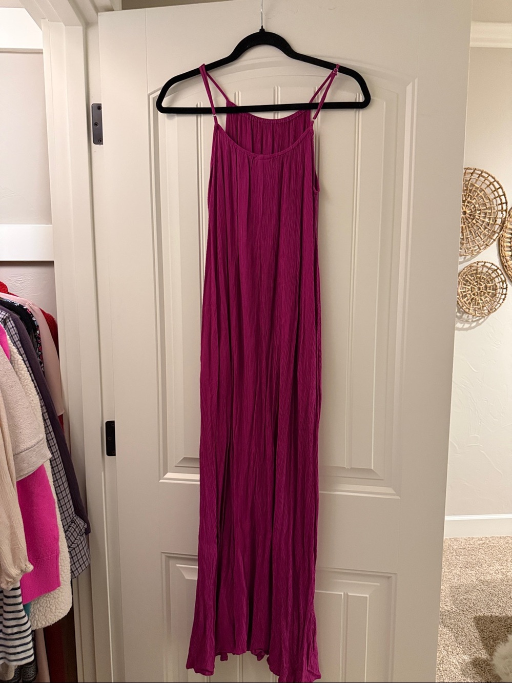 A NEW DAY FUSCHIA DRESS